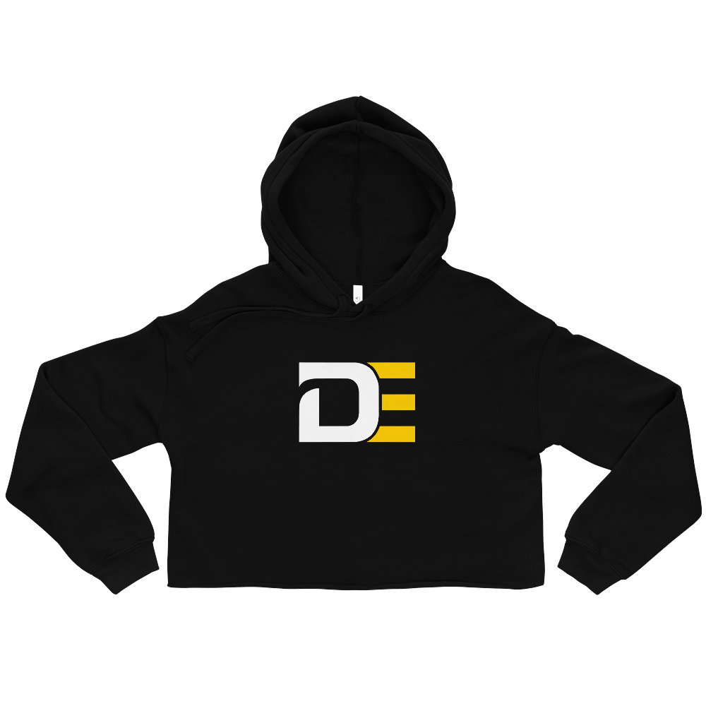 DE WOMEN'S CROP TOP HOODIE