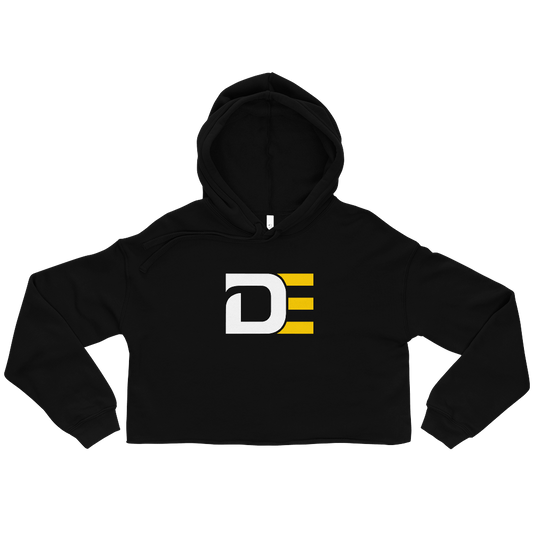 DE WOMEN'S CROP TOP HOODIE