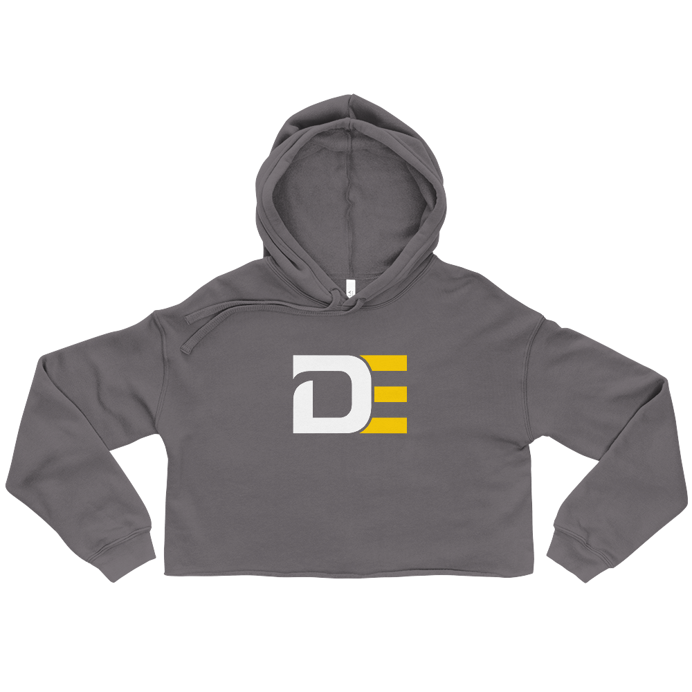 DE WOMEN'S CROP TOP HOODIE