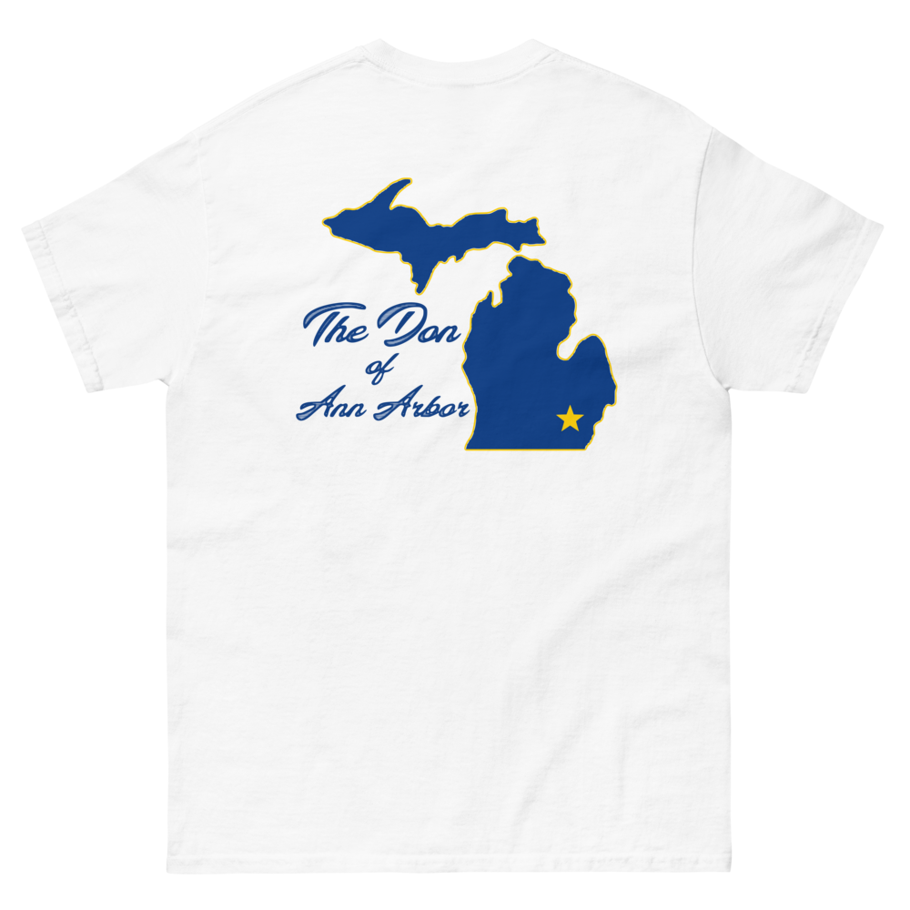 DON OF ANN ARBOR DOUBLE SIDED TEE