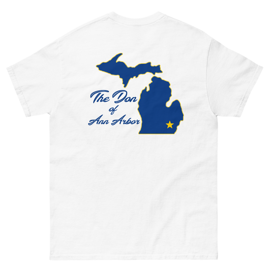 DON OF ANN ARBOR DOUBLE SIDED TEE